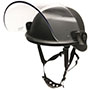 DK5 Riot Face Shield, Premium Coated, 8 x 16 1/2 x 0.250", Designed to Fit PASGT Helmets (DK5-X.250AF)